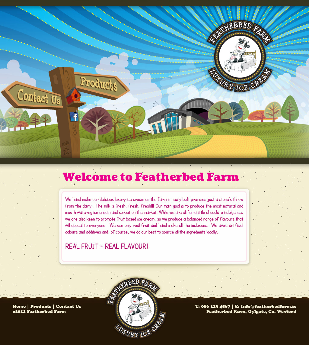 Featherbed Farm Website